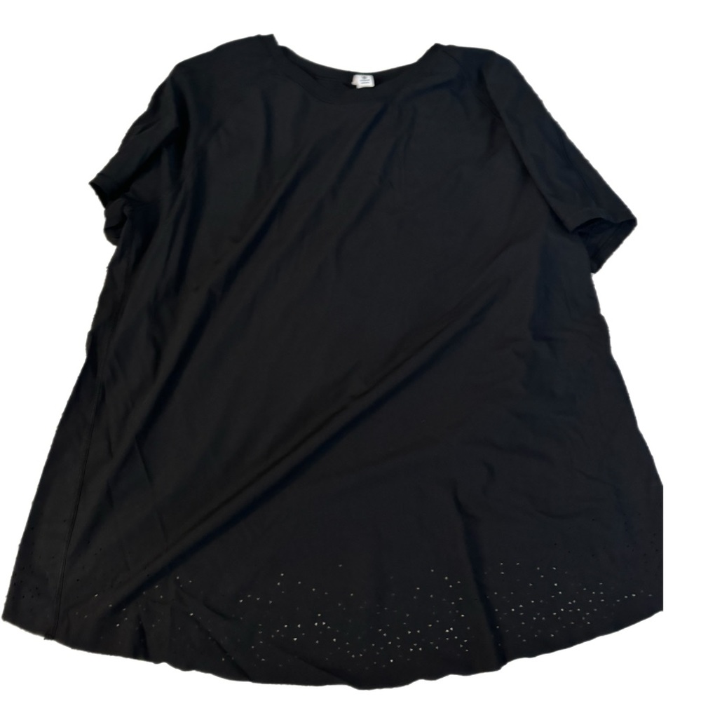 Lululemon black open back tshirt